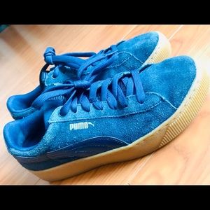 Puma Dark Blue Suede